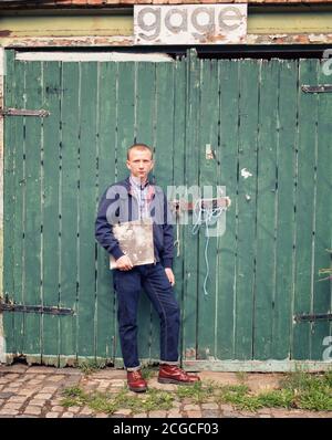 70s youth culture - Bolt Motorcycles - Stoke Newington - London - UK Stock Photo