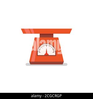 Domestic weigh scale food balance vector icon. - Stock Illustration  [59328162] - PIXTA