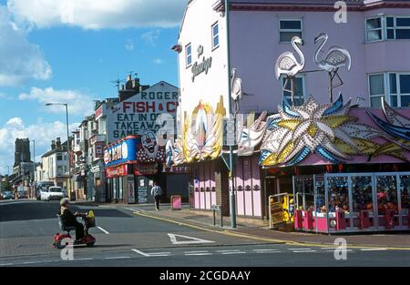 The Flamingo amusement arcade Great Yarmouth Norfolk UK Stock Photo