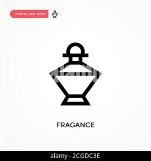 Fragance Simple vector icon. Modern, simple flat vector illustration for web site or mobile app Stock Vector
