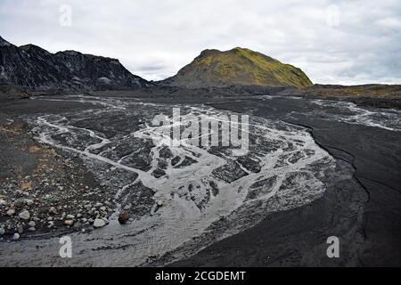 Glacier of Kotlujokull, Iceland Stock Photo - Alamy