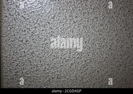 Close-up of gray steel plating. Background, texture. Stock Photo