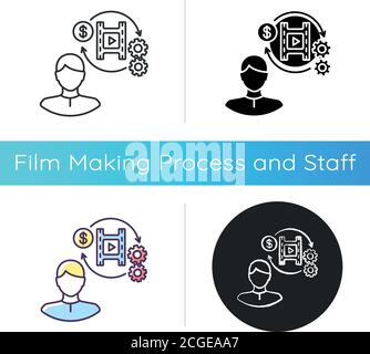 Producer icon Stock Vector