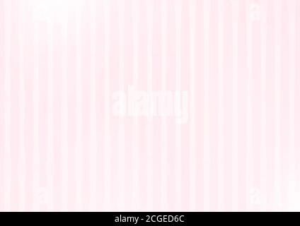 Pink abstract striped background with lavender blush vertical stripes. Simple vector graphic pattern Stock Vector