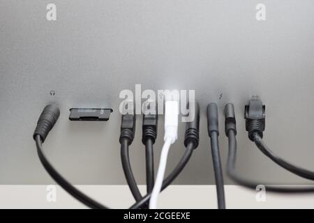 Ports in computer Stock Photo - Alamy