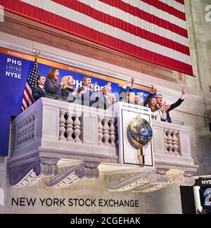 The floor of the New York Stock Exchange, New York, USA – NYSE. Photographed by John Muggenborg.   http://www.johnmuggenborg.com Stock Photo