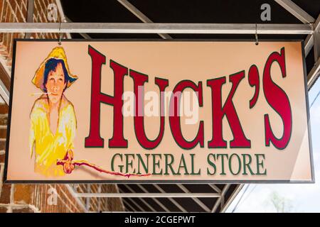 Northern Georgia, Blue Ridge Huck's General Store Stock Photo