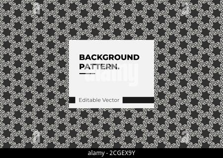Seamless Japanese inspired geometric pattern vector Stock Vector