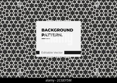 geometric pattern islamic decorative line style background Stock Vector