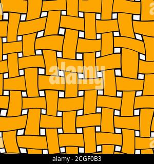 Weave Seamless Vector Pattern illustration Stock Vector