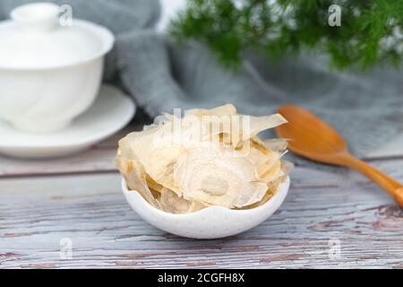 Jade butterfly flower tea Stock Photo