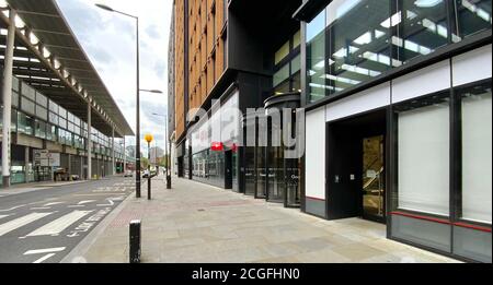 YouTube Space building in Kings Cross, London, United Kingdom Stock Photo