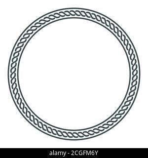 Illustration in Celtic Scandinavian style. Celtic braided pattern, mandala Stock Vector