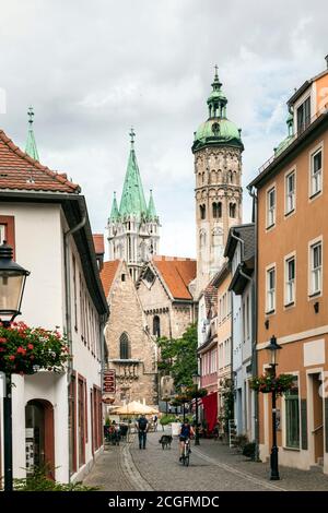 The UNESCO World Heritage Naumburg Cathedral of St. Peter and Paul Stock Photo
