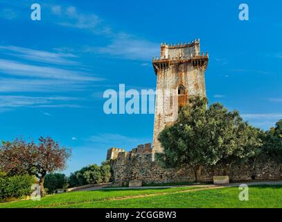 Torre de Menagem, Beja, the Alentejo, Portugal Stock Photo