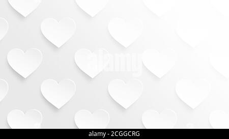 Black heart Wallpaper 4K, Love heart, White background