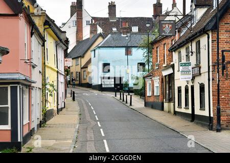 pub for sale bridge street bungay suffolk england Stock Photo