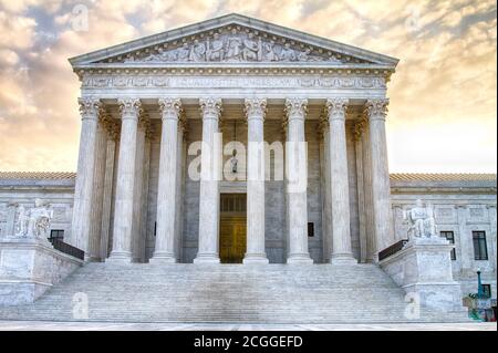 supreme court washington Stock Photo