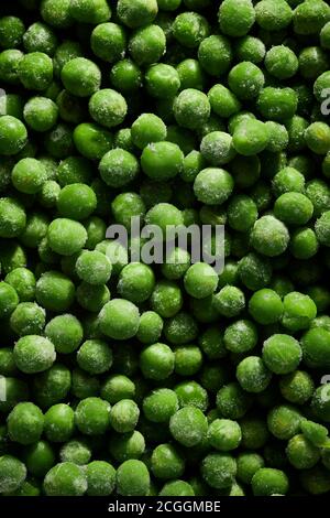 Peas, Frozen peas Stock Photo