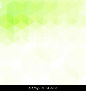 Green hexagon background. Abstract vector geometric background. eps 10 Stock Vector