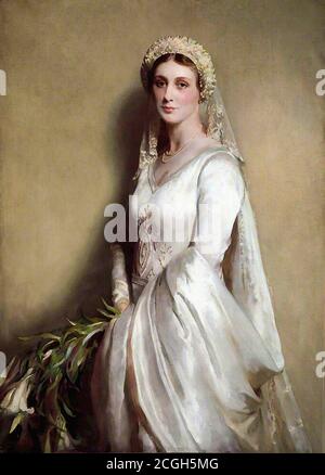 Ronaldson Thomas Martine - the Bride - British School - 19th  Century Stock Photo