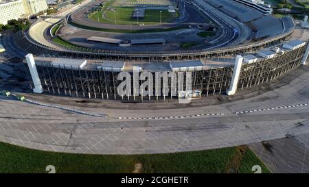 Aerial view of Dover Downs Racetrack in Dover, Delaware Stock Photo