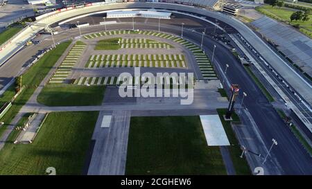 Aerial view of Dover Downs Racetrack in Dover, Delaware Stock Photo