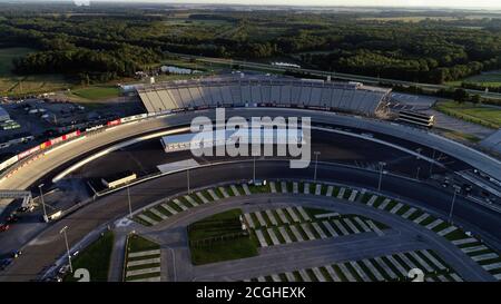 Aerial view of Dover Downs Racetrack in Dover, Delaware Stock Photo