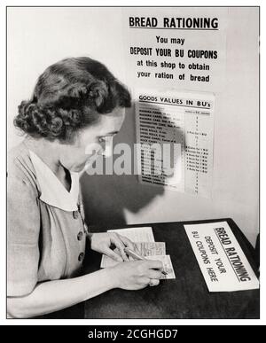 Food Rationing 1940’s WW2 British information propaganda image of food ...