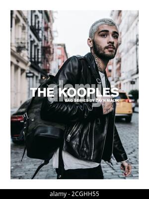 2010s UK The Kooples Magazine Advert Stock Photo