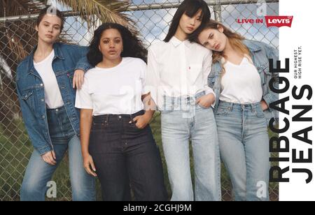 Levi jeans advert hi-res stock photography and images - Alamy