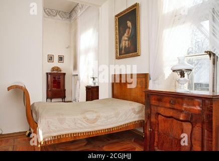 Palace-park complex of Lubomirski family in Przeworsk. Poland Stock Photo