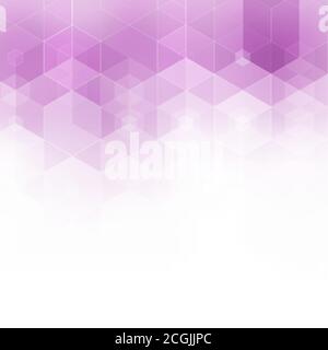 Abstract purple hexagons. Background for presentation. eps 10 Stock Vector