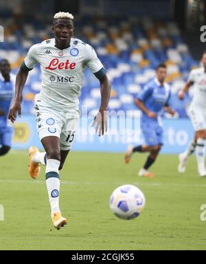 Naples, Campania, Italy. 11th Sep, 2020. During the Italian Serie A SSC Napoli vs FC Pescara on September 11, 2020 at the San Paolo stadium in Naples.In picture: OSIMHEN Credit: Fabio Sasso/ZUMA Wire/Alamy Live News Stock Photo