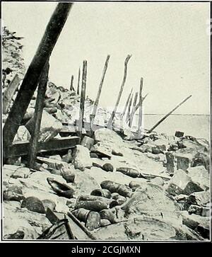 . Original photographs taken on the battlefields during the Civil War of the United States . Stock Photo