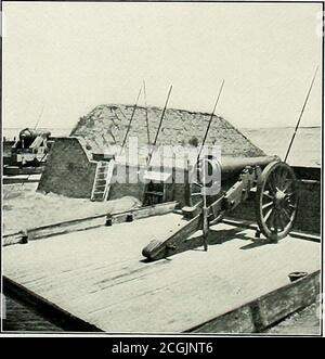 . Original photographs taken on the battlefields during the Civil War of the United States . Stock Photo