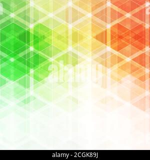 colored hexagon background. vector illustration. abstract image. polygonal style. eps 10 Stock Vector