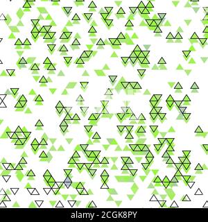 Abstract geometric background in the form of triangles. Abstract background, tech background. Good for advertising materials, brochures, banners. eps Stock Vector