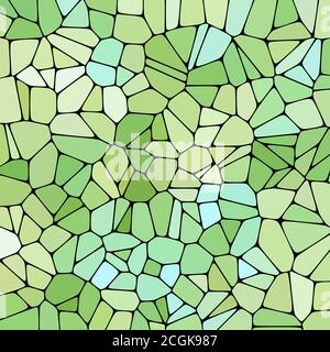 Abstract vector pattern of pebbles. Mosaic. Isolated from the background. Monochrome. eps 10 Stock Vector