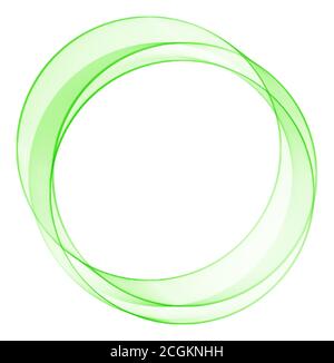 Abstract background with green circles. Vector eps 10 Stock Vector