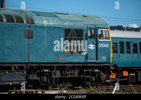 Diesel Locomotive Stock Photo