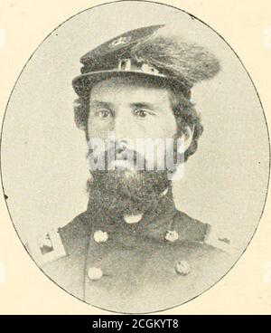 . History of the One hundred and fiftieth regiment, Pennsylvania volunteers. Second regiment, Bucktail brigade . v^^. Brevet Bkkiadier-Genekal Langhokne Wister. Stock Photo