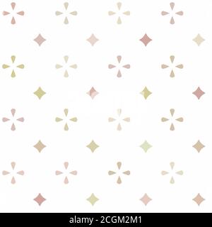 Ornament Seamless Vector Pattern - Repeating ornament for textile, wraping paper, fashion etc. Stock Vector