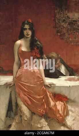 Hermans Charles - Circe - the Temptress Stock Photo - Alamy