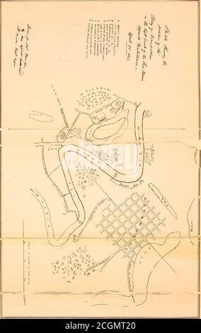 . The life and letters of George Gordon Meade, major-general United States Army . SKETCH SHOW DSITION O; f THE ARMY OF OCCUPATION OPPOSITE MATAMORAB IaC-SIMILE ( 5F THE ORIGINAL. SEE PAGE 74). MEXICAN WAR LETTERS 73 you have firmness and energy to prevent you from indulging in un-necessary alarm, or fretting yourself about fancied dangers. We arenot yet in war, and I am reluctant to believe we shall be, except it beby our own action, in which case you will be sooner informed thanmyself. It must, however, be submitted to if it comes, and true re-ligion teaches us our lives are in the hands of H Stock Photo