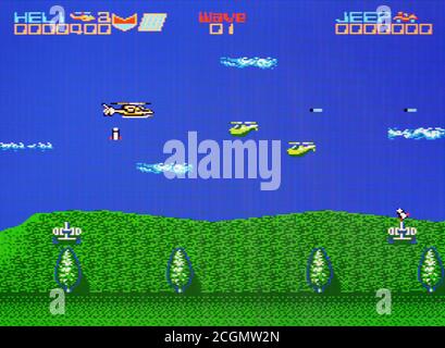 Silk Worm - Nintendo Entertainment System - NES Videogame