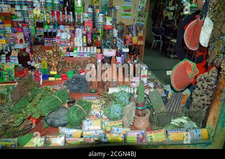 Peru, Chiclayo, Witchcraft, Shaman market. Spider monkey Stock Photo - Alamy