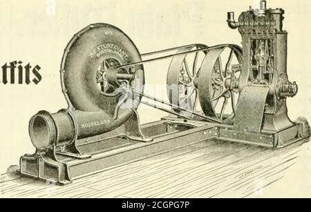 B. F. STURTEVANT' PRESSURE BLOWERS & EXHAUST FANS A. S. CAMERON & CO ...