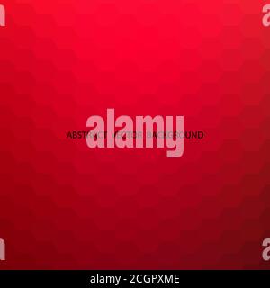 Red geometric background. Abstract background. Business vector. Geometric design element. Hexagon. eps 10 Stock Vector