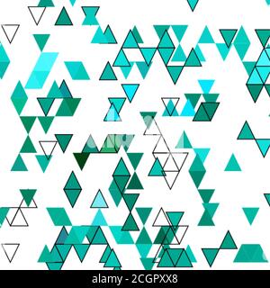 Geometric blue background with triangular polygons. Abstract design. Vector illustration. eps 10 Stock Vector